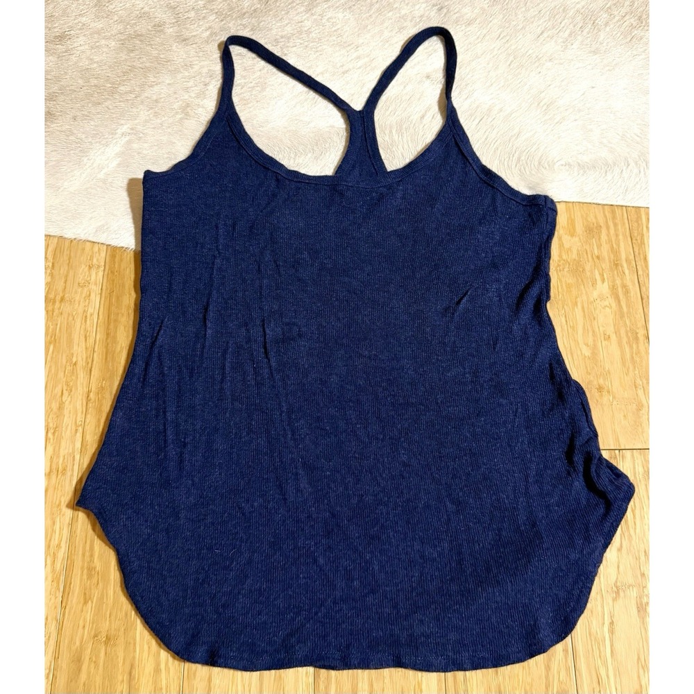 UGG eveline navy blue tank top womens size small Racerback Rayon Super Soft - Picture 4 of 7